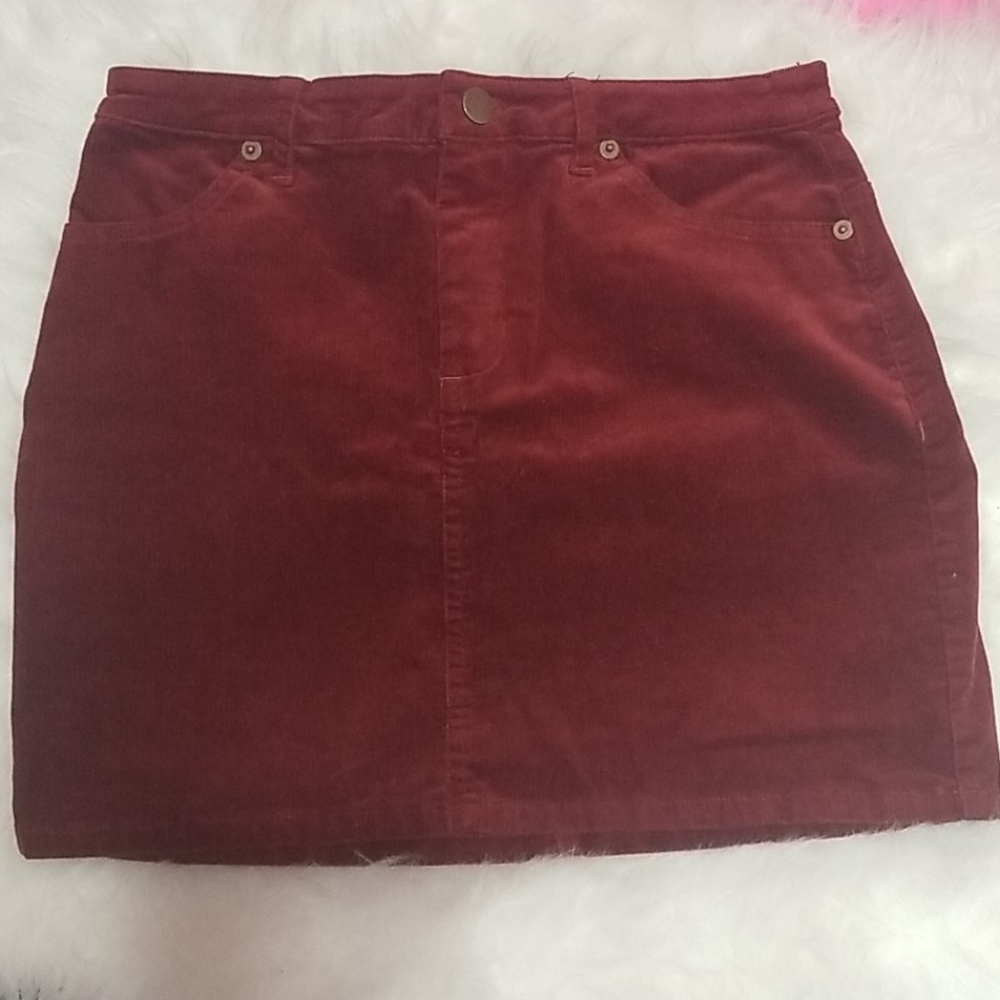 Forever 21 Burnt Orange Skirt